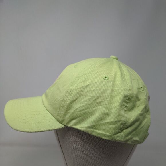 Monogram Slideback Hat Green One Size Embroidered Lilly Pulitzer 6 Panel - Picture 4 of 10